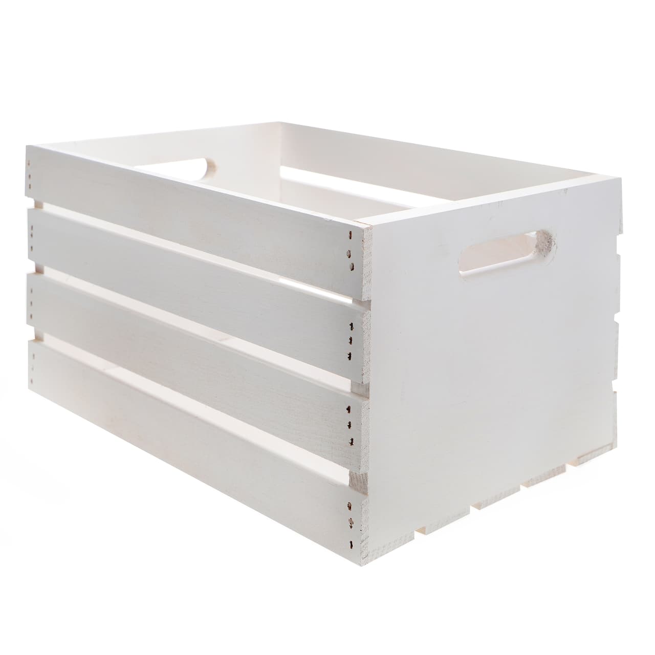 Caisse en bois blanchi de Make Market
